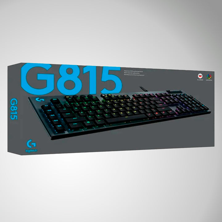Teclado Gamer Logitech G815 G-Keys Alto Performance RGB(P163B) - Achorao
