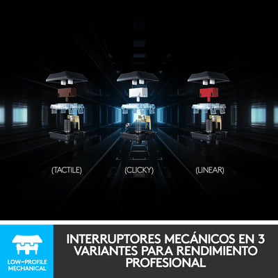 Teclado Gamer Logitech G815 G-Keys Alto Performance RGB(P163B) - Achorao