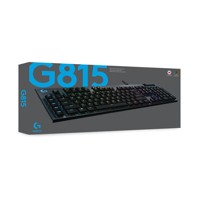 Teclado Gamer Logitech G815 G-Keys Alto Performance RGB(P163B) - Achorao