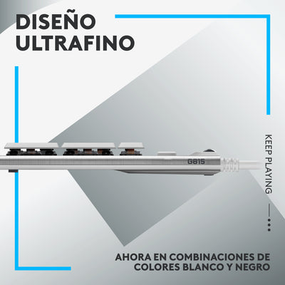 Teclado Gamer Logitech G815 G-Keys Alto Performance RGB(P163B) - Achorao