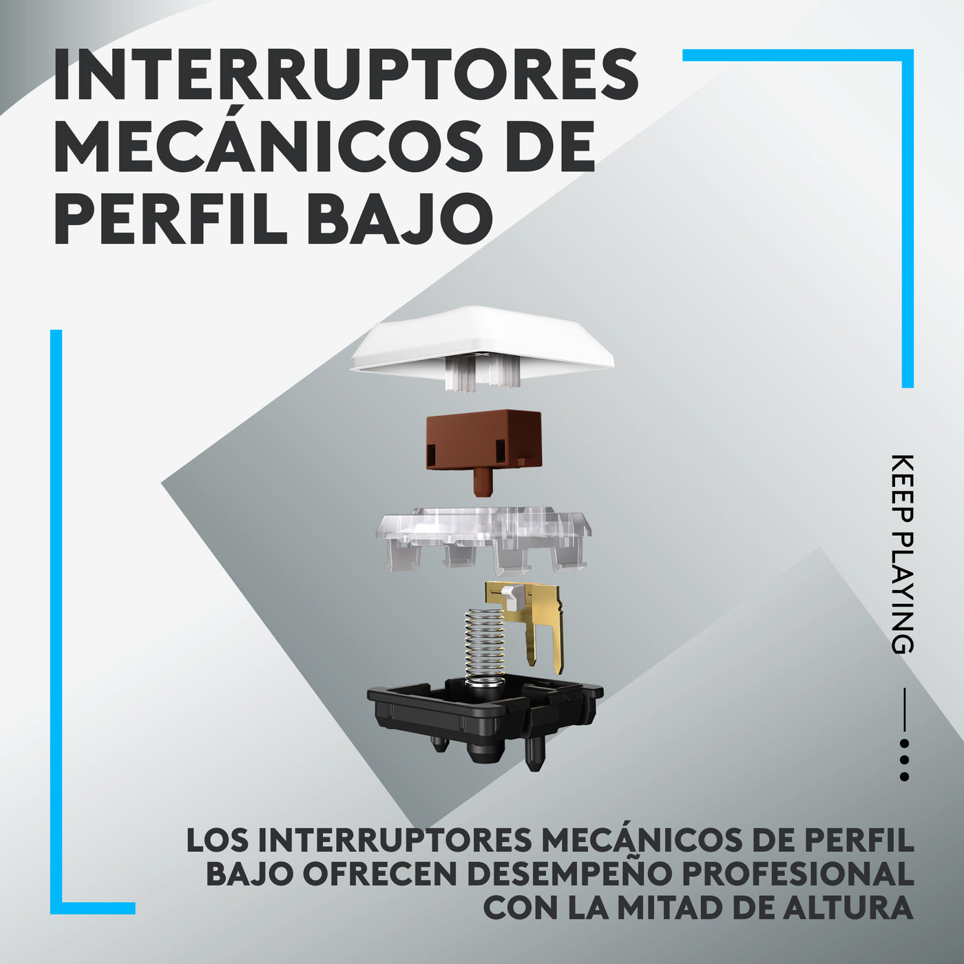 Teclado Gamer Logitech G815 G-Keys Alto Performance RGB(P163B) - Achorao