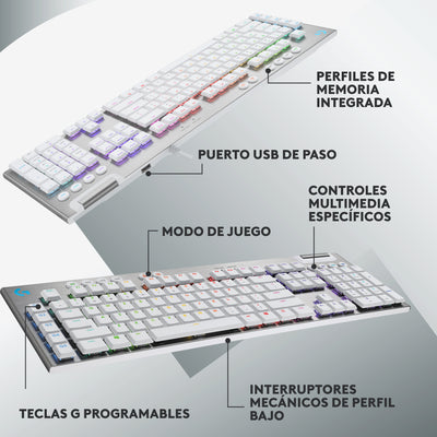 Teclado Gamer Logitech G815 G-Keys Alto Performance RGB(P163B) - Achorao