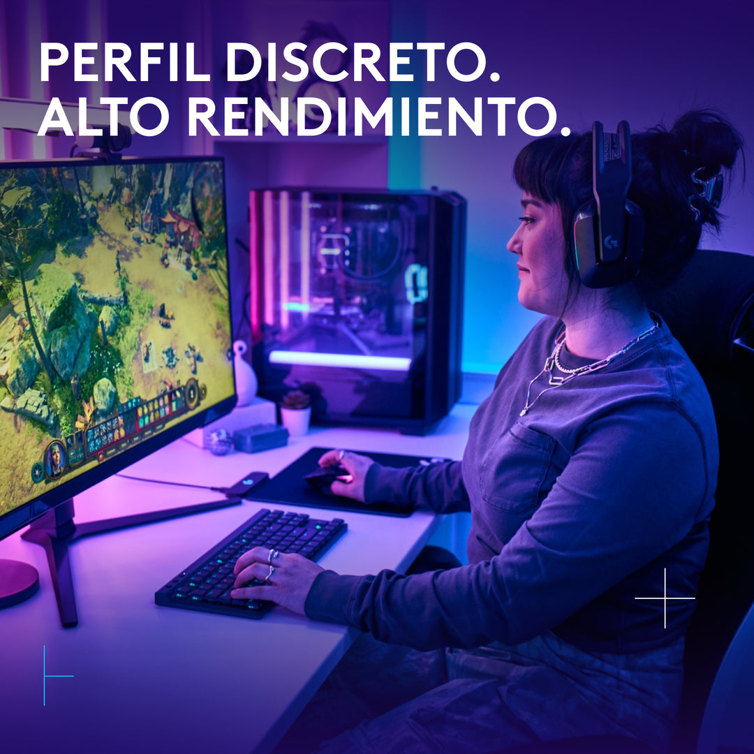 Teclado Logitech G G515 TKL lightspeed/BT lightsync RGB - Achorao