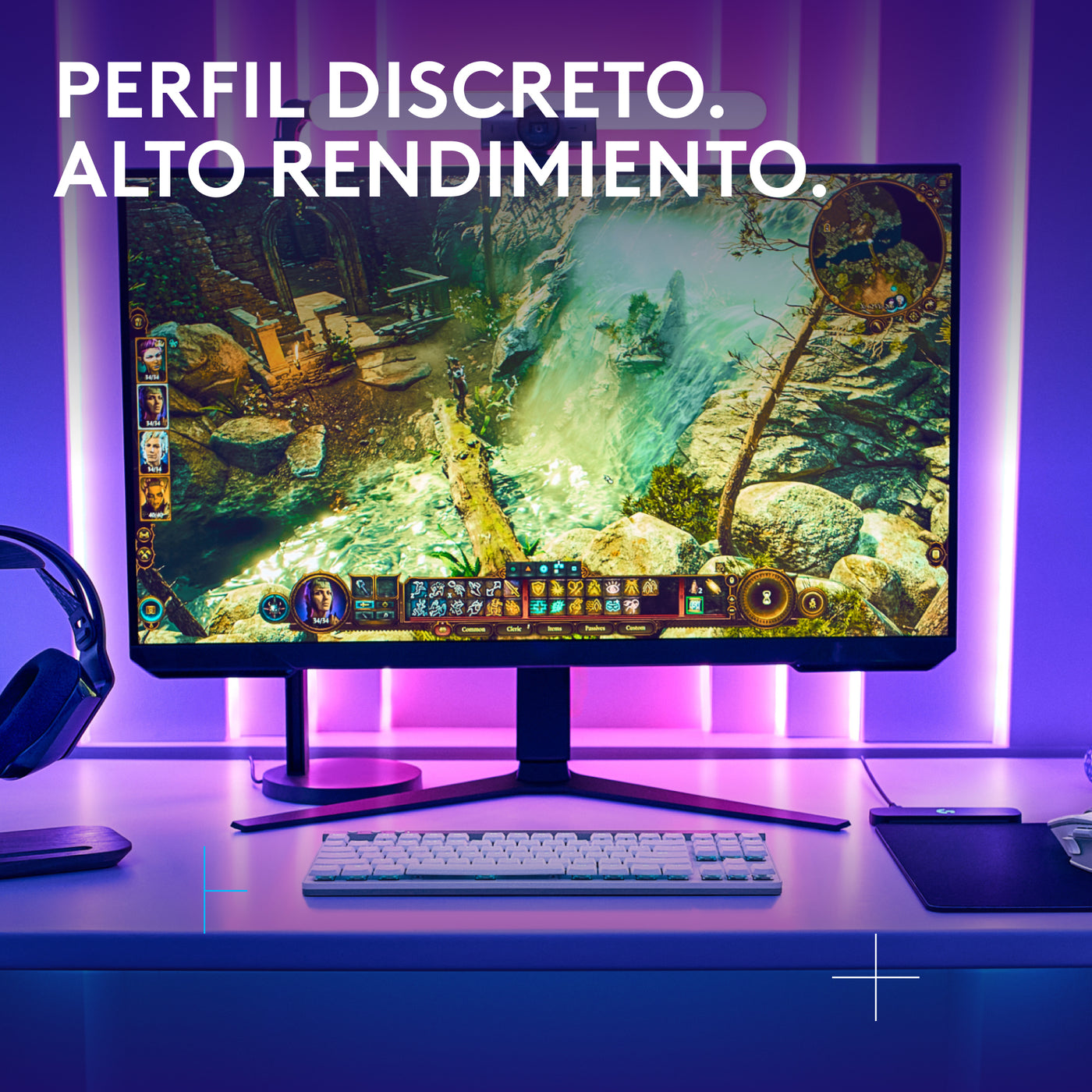 Teclado Logitech G G515 TKL lightspeed/BT lightsync RGB - Achorao