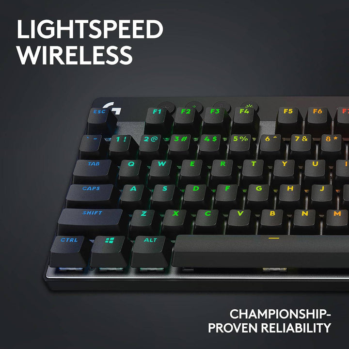 Teclado Logitech G Pro X TKL Inalámbrico / USB Tactile Switches (GX Brown) - Achorao