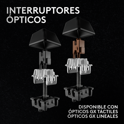 Teclado mecánico Gamer Logitech PRO X 60 - RGB Switches ópticos - Achorao