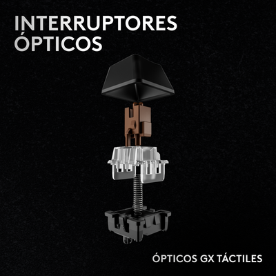 Teclado mecánico Gamer Logitech PRO X 60 - RGB Switches ópticos - Achorao