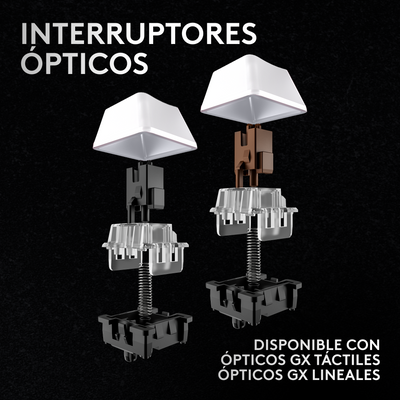 Teclado mecánico Gamer Logitech PRO X 60 - RGB Switches ópticos - Achorao