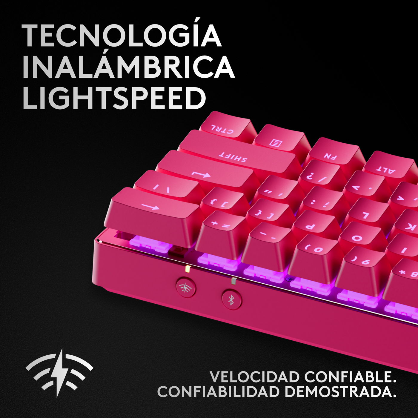 Teclado mecánico Gamer Logitech PRO X 60 - RGB Switches ópticos - Achorao