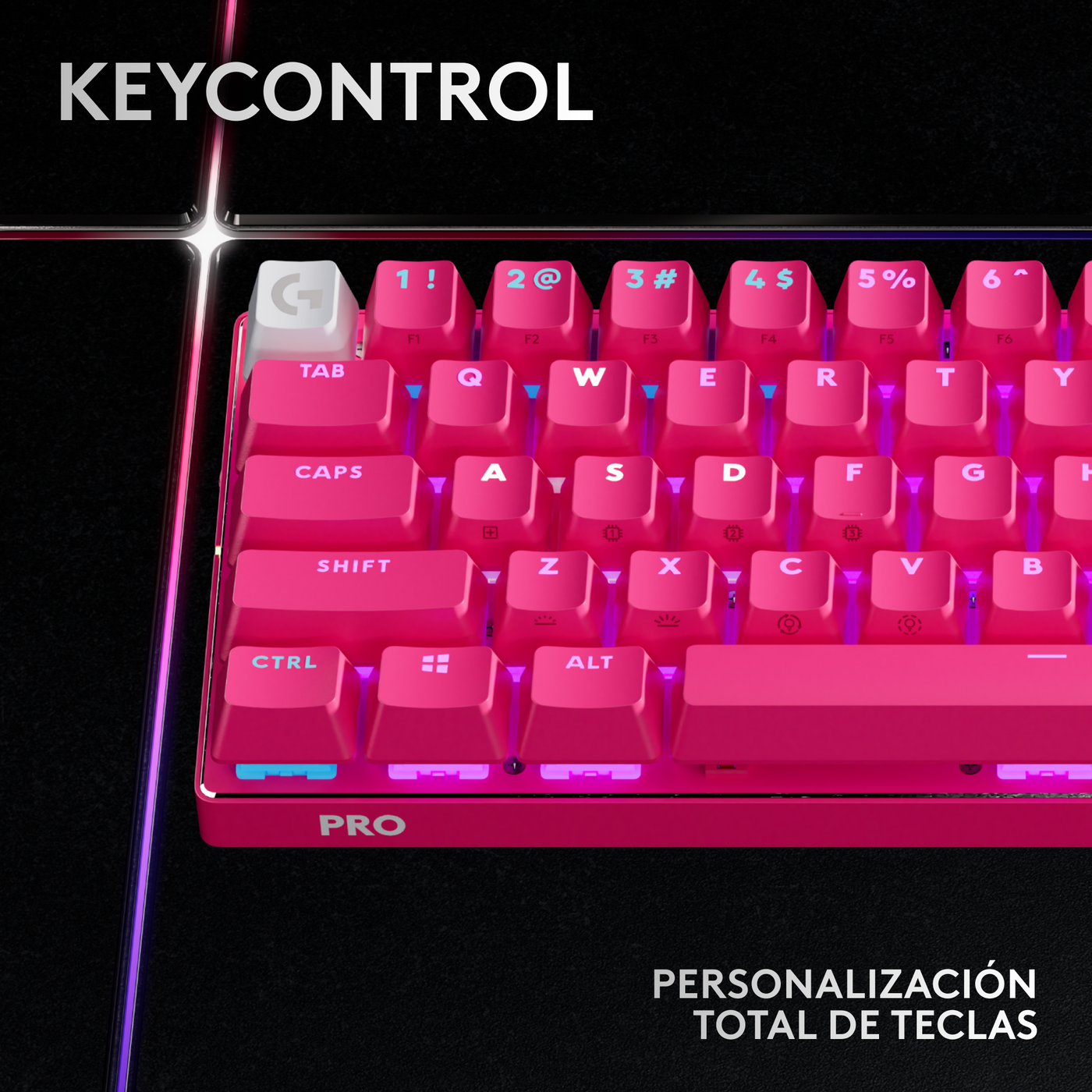 Teclado mecánico Gamer Logitech PRO X 60 - RGB Switches ópticos - Achorao