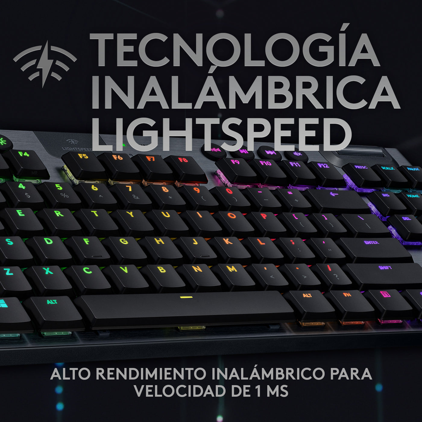 Teclado US Gamer Logitech G915 TKL Lightspeed Portable - Achorao