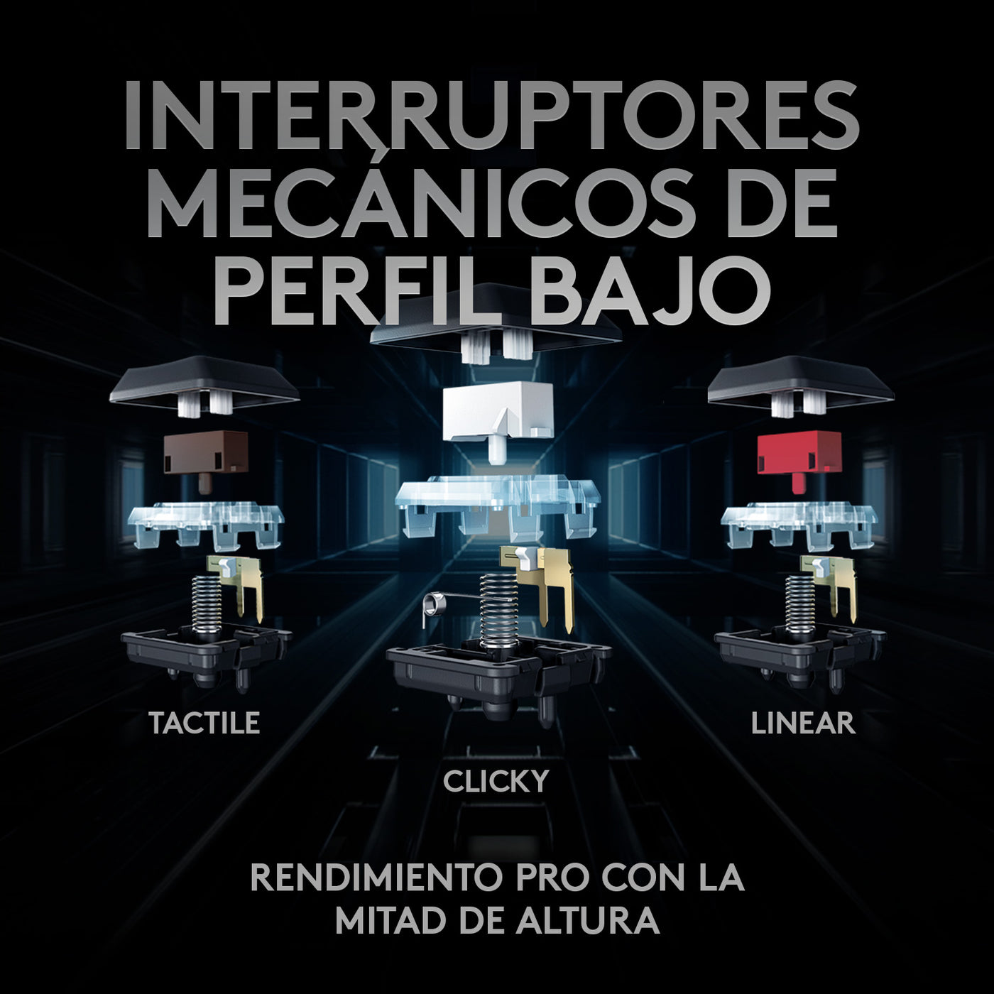 Teclado US Gamer Logitech G915 TKL Lightspeed Portable - Achorao