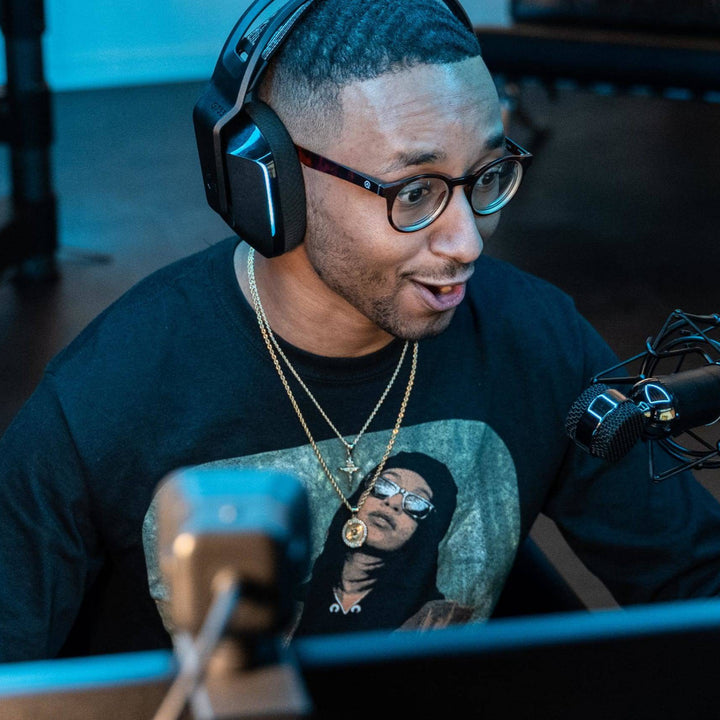 Luz Led Logitech Litra Glow para transmisión premium con TrueSoft - Achorao