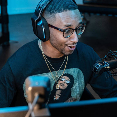 Luz Led Logitech Litra Glow para transmisión premium con TrueSoft - Achorao