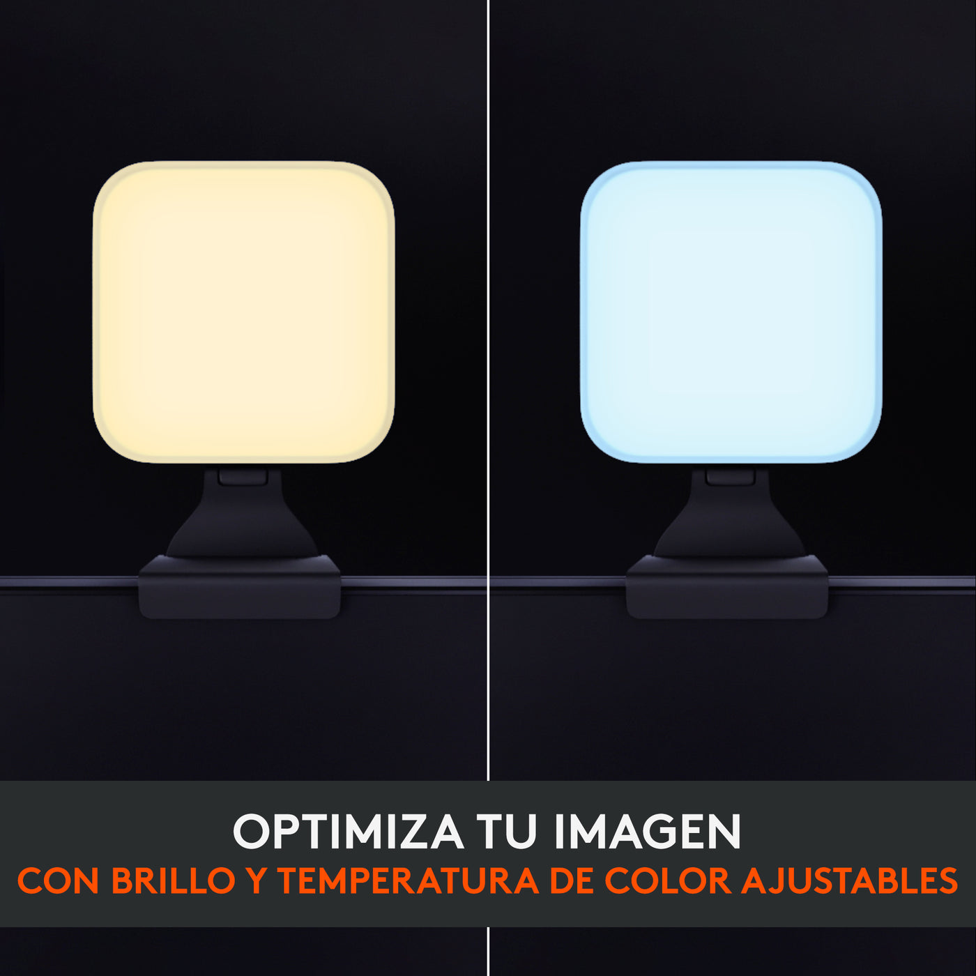 Luz Led Logitech Litra Glow para transmisión premium con TrueSoft - Achorao