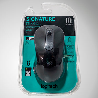 Mouse Logitech Signature M650 Inalámbrico Ambidiestro Bolt (P163B) - Achorao