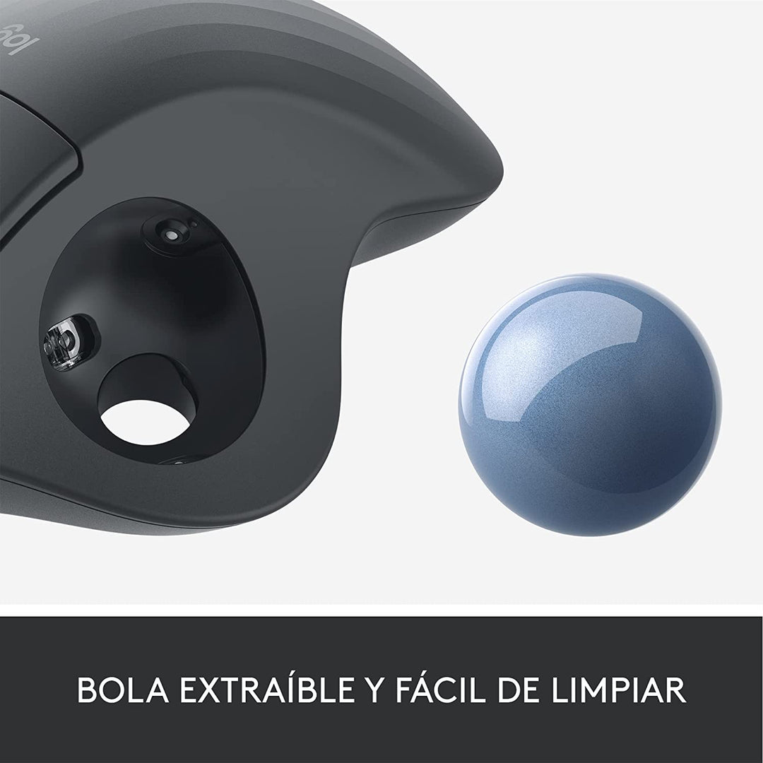 Mouse Logitech Ergo M575 TrackBall Inalámbrico Bluetooth(P163B) - Achorao