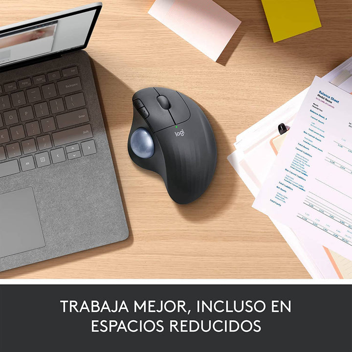 Mouse Logitech Ergo M575 TrackBall Inalámbrico Bluetooth(P163B) - Achorao