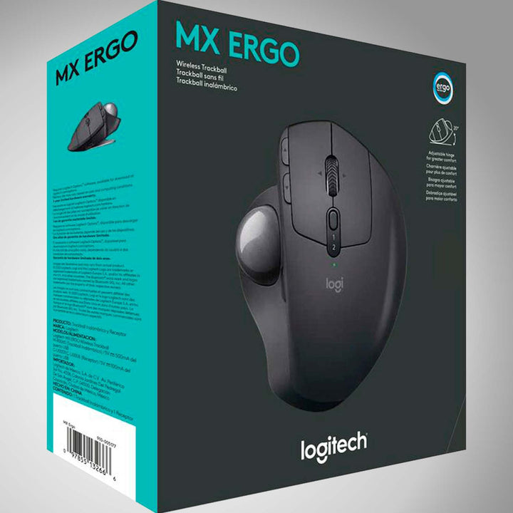 Mouse Logitech Mx Ergo Trackball Inalambrico Bluetooth Mac Windows - Achorao