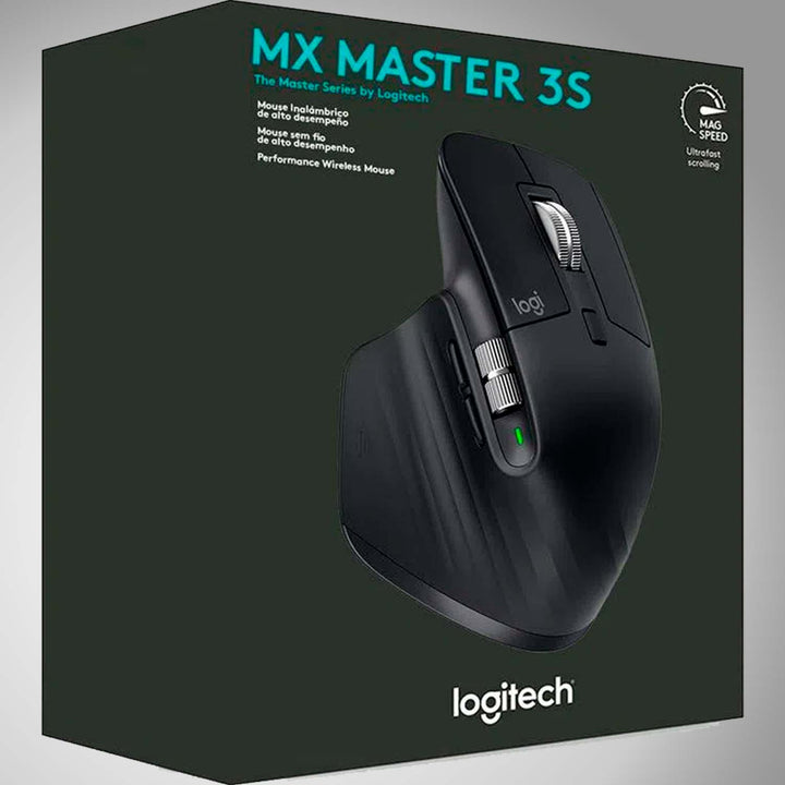 Mouse Mx Master 3S Multidispositivo Wireless Bluetooth Mac Windows - Achorao