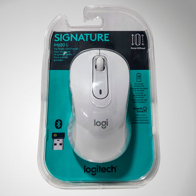 Mouse Logitech Signature M650 Inalámbrico Ambidiestro Bolt (P163B) - Achorao