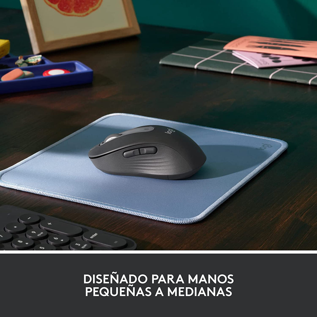 Mouse Logitech Signature M650 Inalámbrico Ambidiestro Bolt (P163B) - Achorao