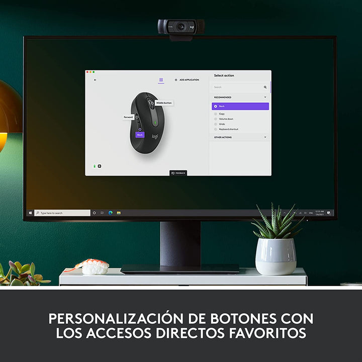 Mouse Logitech Signature M650 Inalámbrico Ambidiestro Bolt (P163B) - Achorao