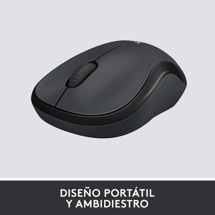 Mouse Logitech M220 Silent Wireless 90% Menos Ruido USB(P163B) - Achorao