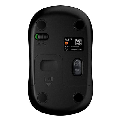 Mouse Logitech M317 Inalambrico Portable Usb Plug Play(P163B) - Achorao