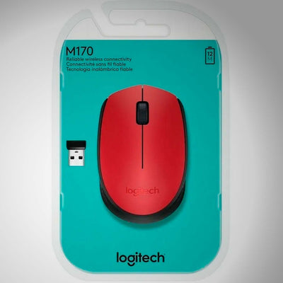 Mouse Logitech M170 Confort Inalámbrico Plug and Play(P163B) - Achorao