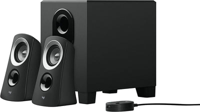 Parlantes Logitech Z313 con Subwoofer 2.1 - Sonido Potente y Envolvente - Achorao