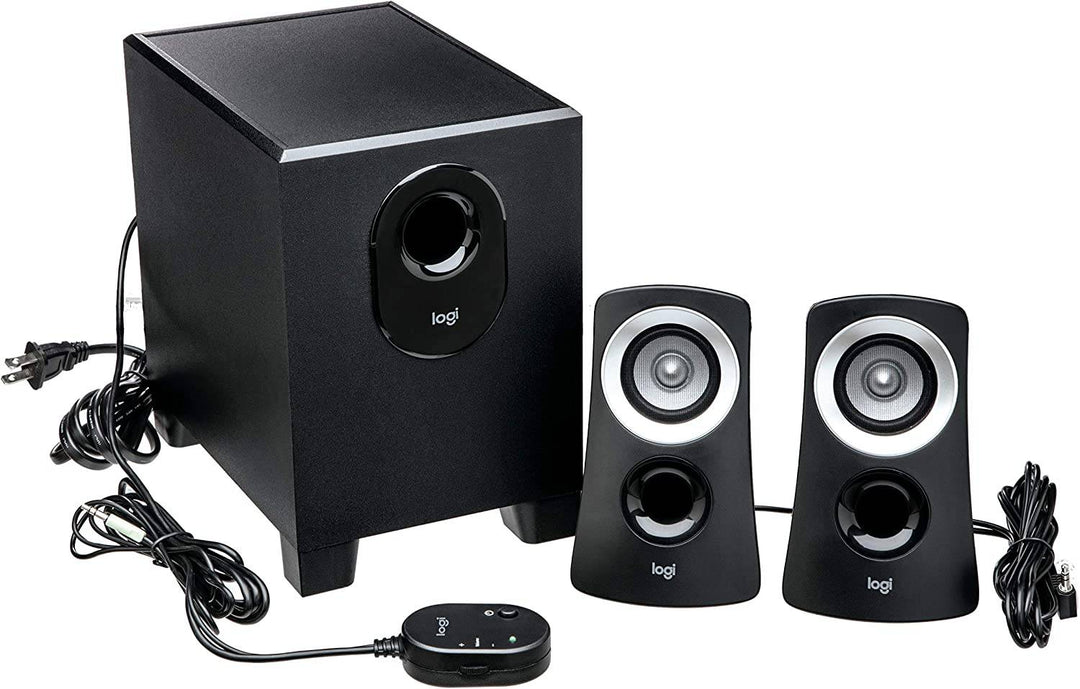 Parlantes Logitech Z313 con Subwoofer 2.1 - Sonido Potente y Envolvente - Achorao