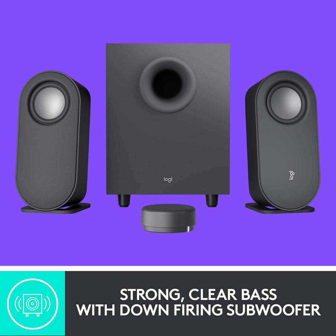 Parlantes Logitech Z407 USB Bluetooth c/ Sub Woofer - Achorao