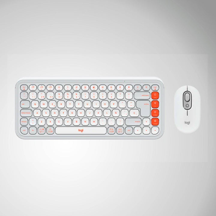 Teclado Logitech + Mouse Pop Icon Bluetooth - Achorao