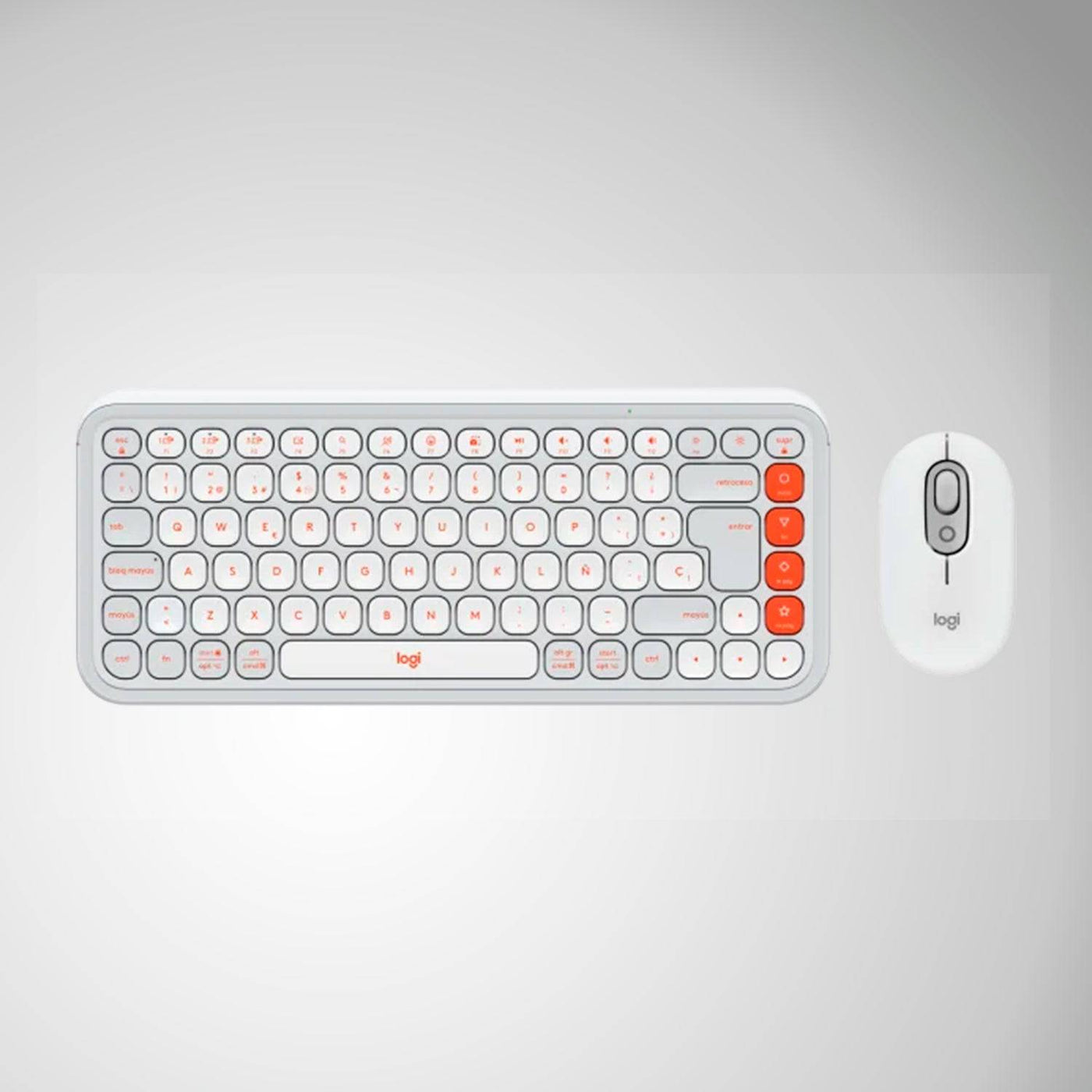 Teclado Logitech + Mouse Pop Icon Bluetooth - Achorao