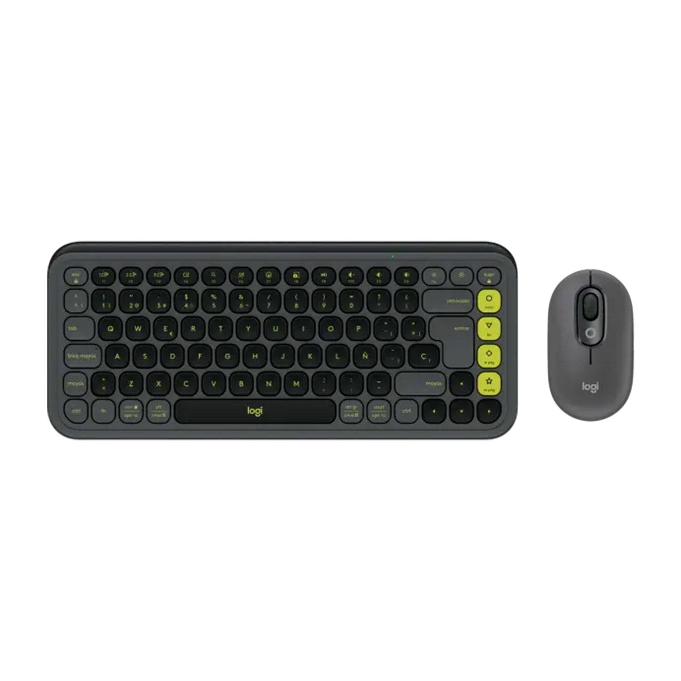 Teclado Logitech + Mouse Pop Icon Bluetooth - Achorao