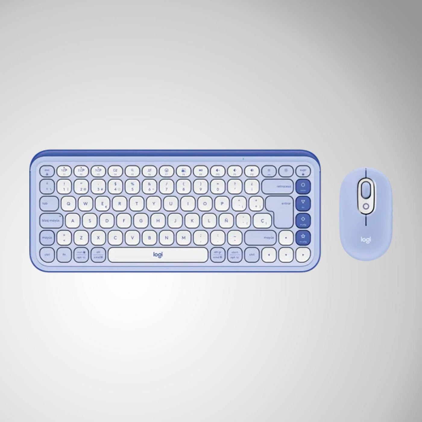 Teclado Logitech + Mouse Pop Icon Bluetooth - Achorao