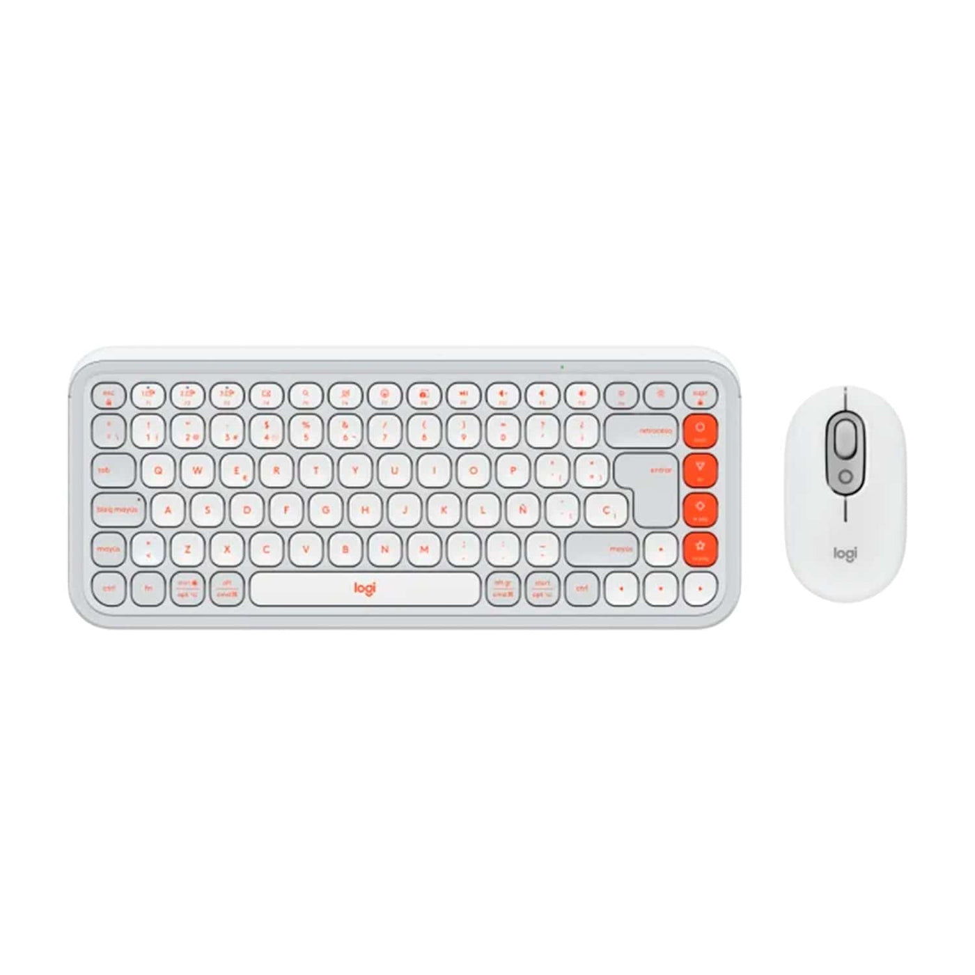 Teclado Logitech + Mouse Pop Icon Bluetooth - Achorao