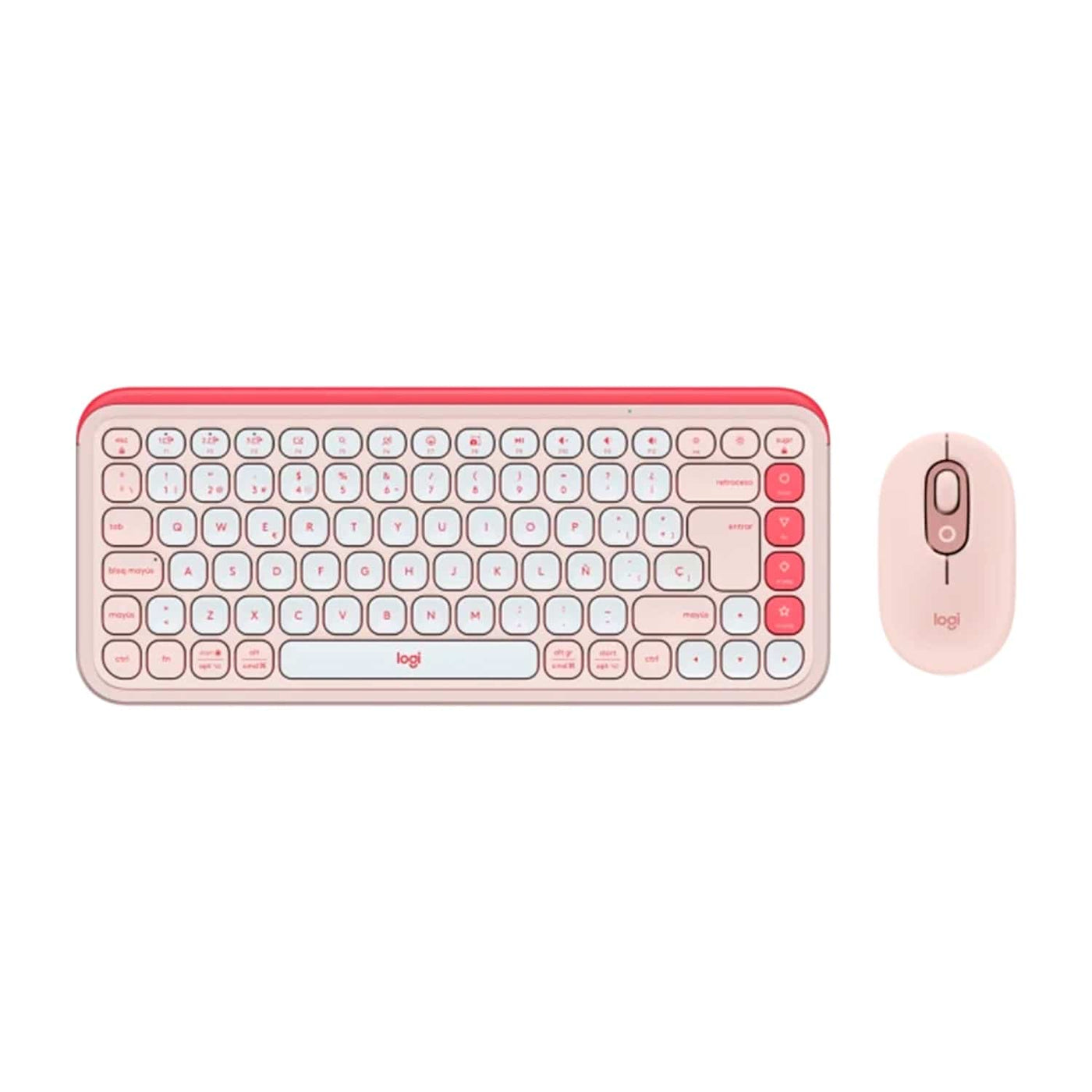 Teclado Logitech + Mouse Pop Icon Bluetooth - Achorao