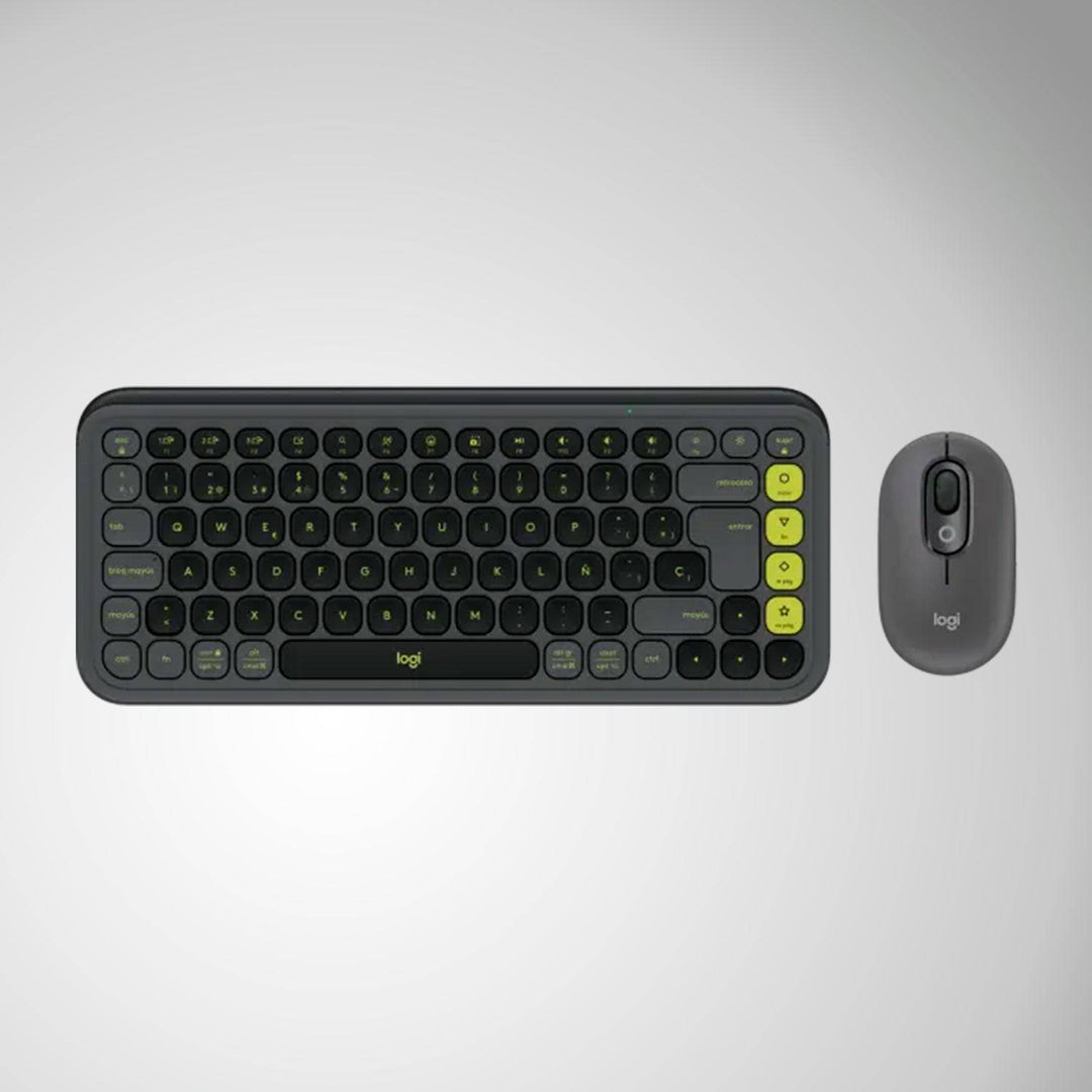 Teclado Logitech + Mouse Pop Icon Bluetooth - Achorao