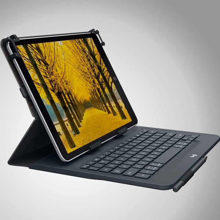 DEMO Logitech Universal Folio - Funda con Teclado Inalámbrico - Achorao