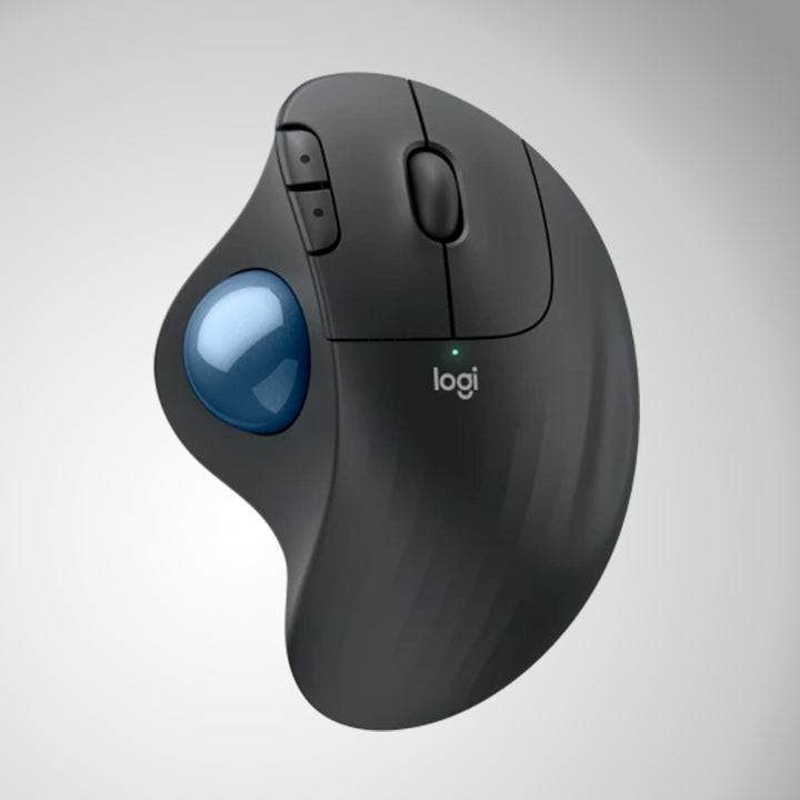 Mouse Logitech M575S, trackball inalámbrico silencioso, wireless bolt/bluetooth USB-A BLACK - Achorao