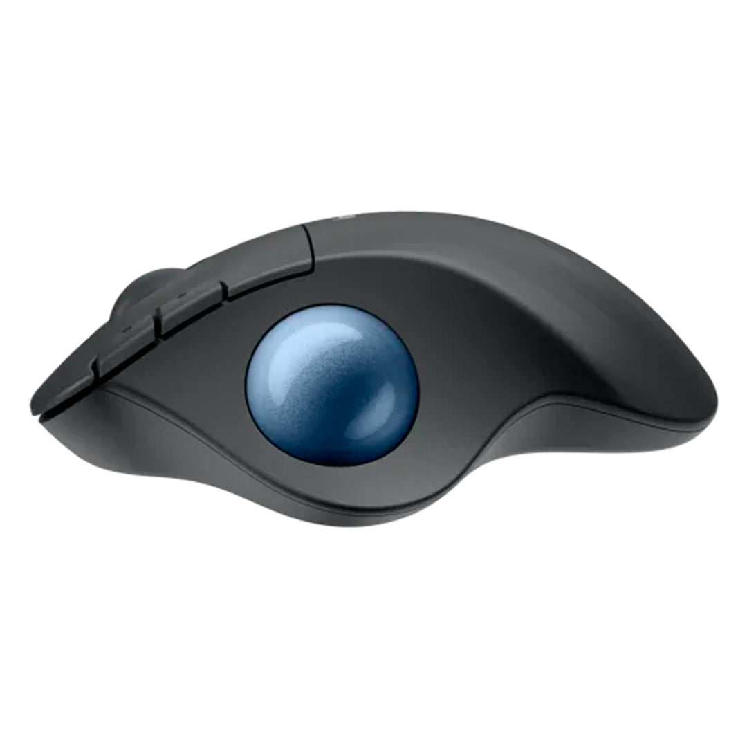 Mouse Logitech M575S, trackball inalámbrico silencioso, wireless bolt/bluetooth USB-A BLACK - Achorao