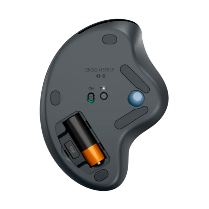 Mouse Logitech M575S, trackball inalámbrico silencioso, wireless bolt/bluetooth USB-A BLACK - Achorao