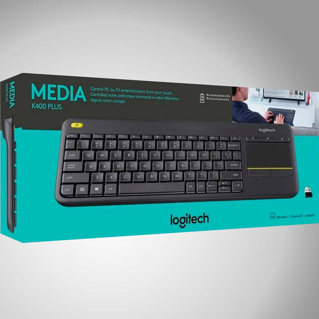 Teclado K400 Inalambrico Touchpad incluido - Achorao