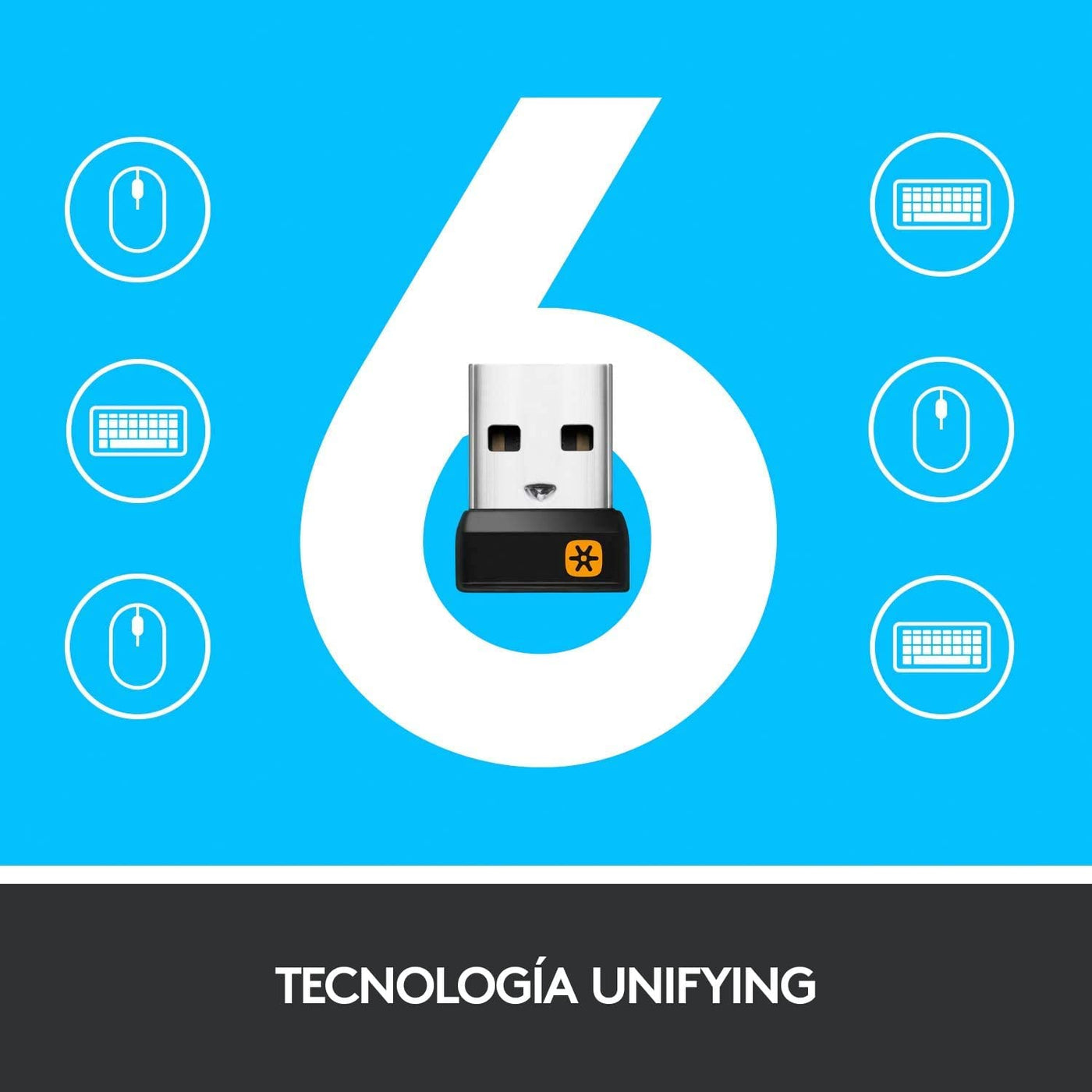 Teclado K400 Inalambrico Touchpad incluido - Achorao