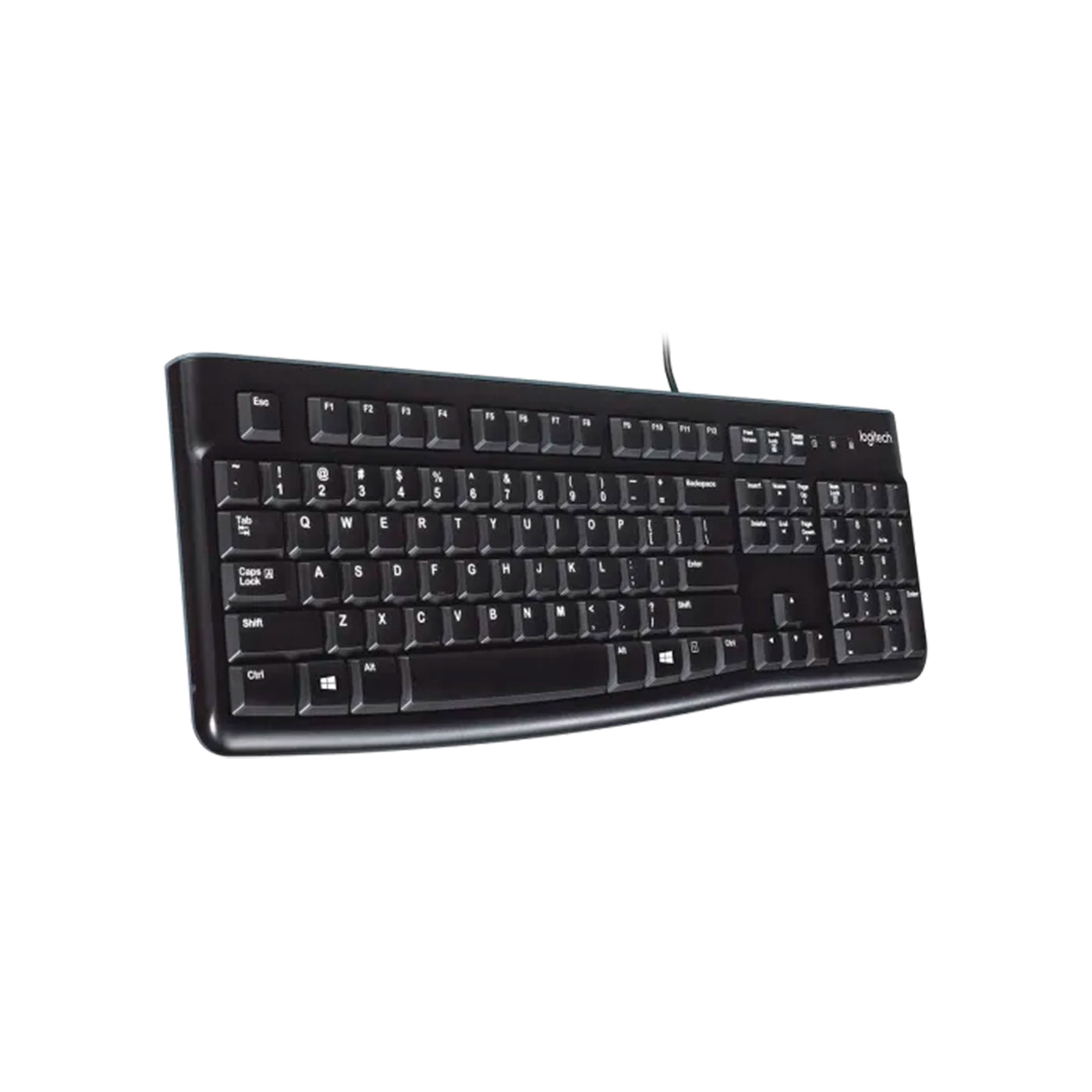 Teclado Logitech K120 Plug and Play Oficina Standard Durable - Achorao
