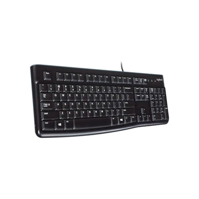 Teclado Logitech K120 Plug and Play Oficina Standard Durable - Achorao
