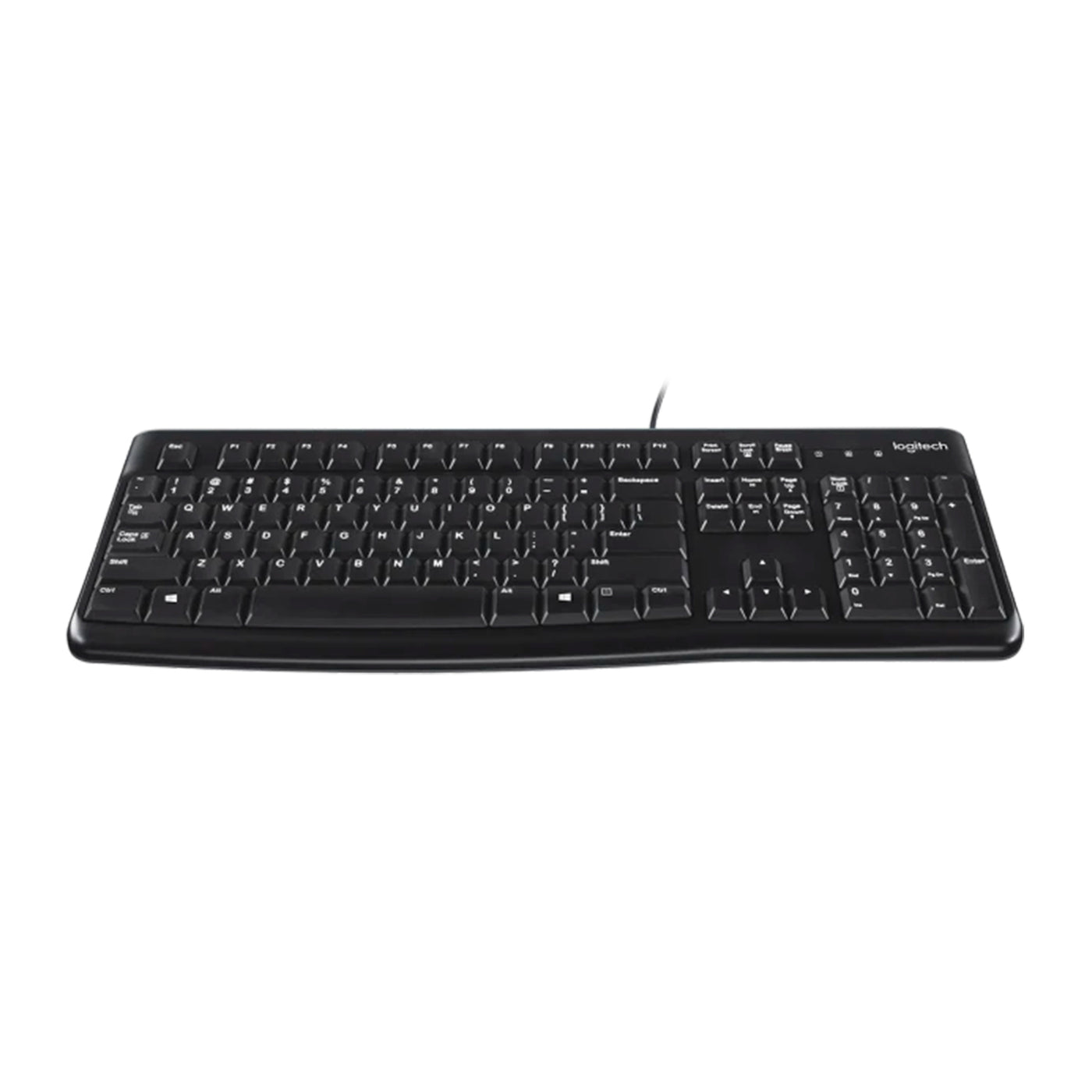 Teclado Logitech K120 Plug and Play Oficina Standard Durable - Achorao