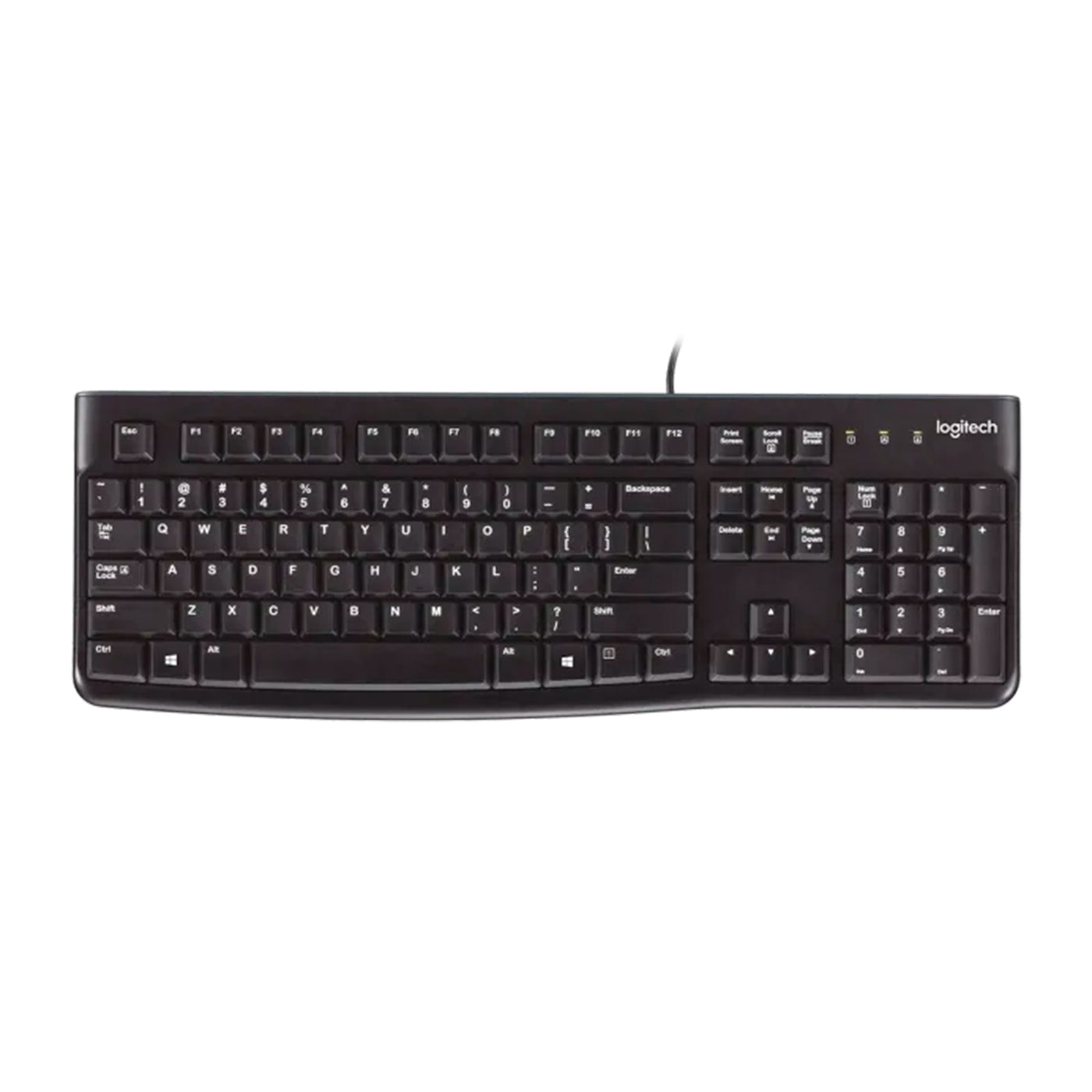 Teclado Logitech K120 Plug and Play Oficina Standard Durable - Achorao